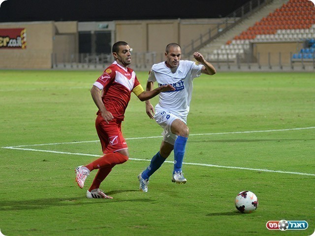 ראובן גל עם זנדברג. יוכלו לעצור את עפולה? (ארנון לוי)